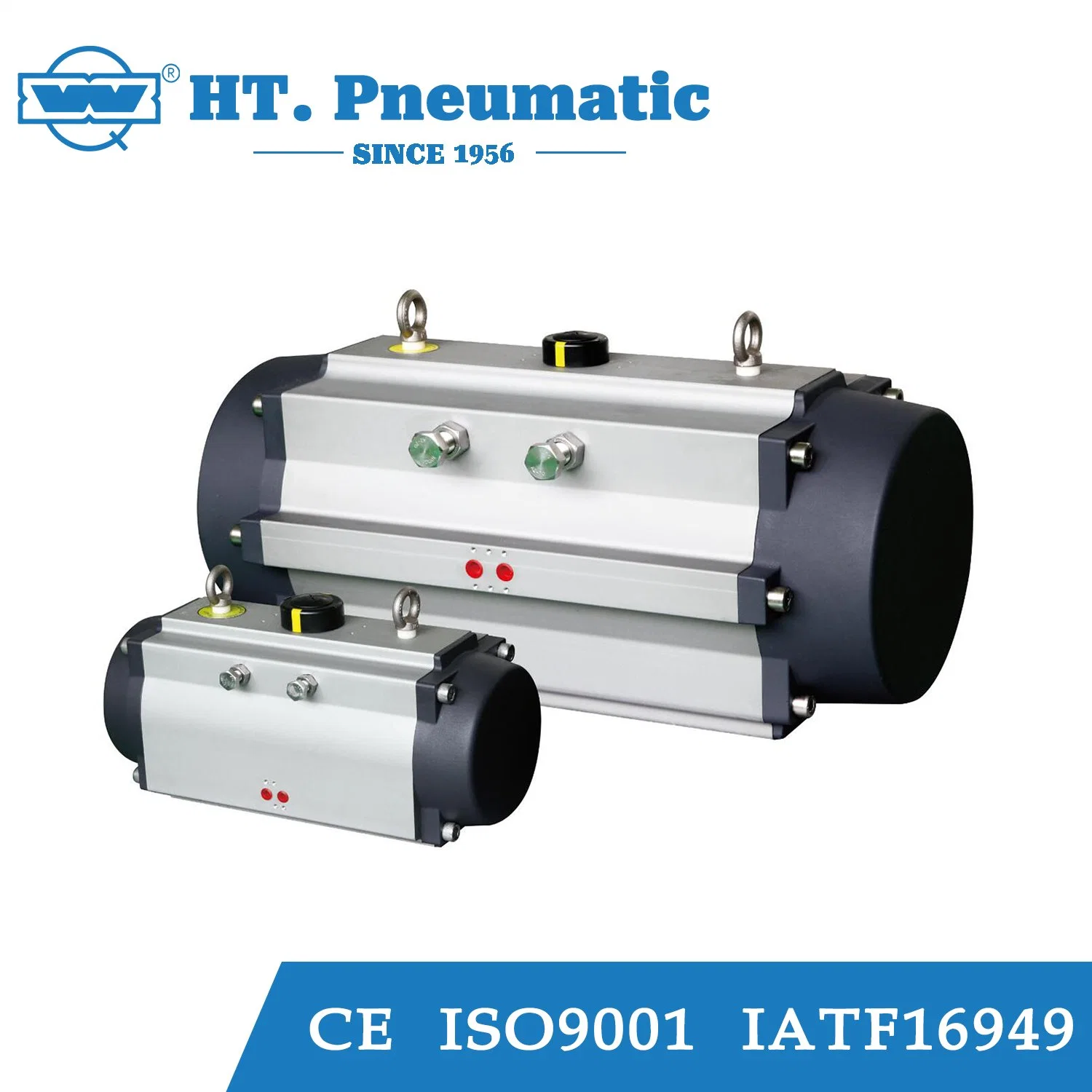 Double Acting & Spring Return Pneumatic Actuator Pneumatic Actuator with High Quality Ht-C Series Stainless Steel Actuator