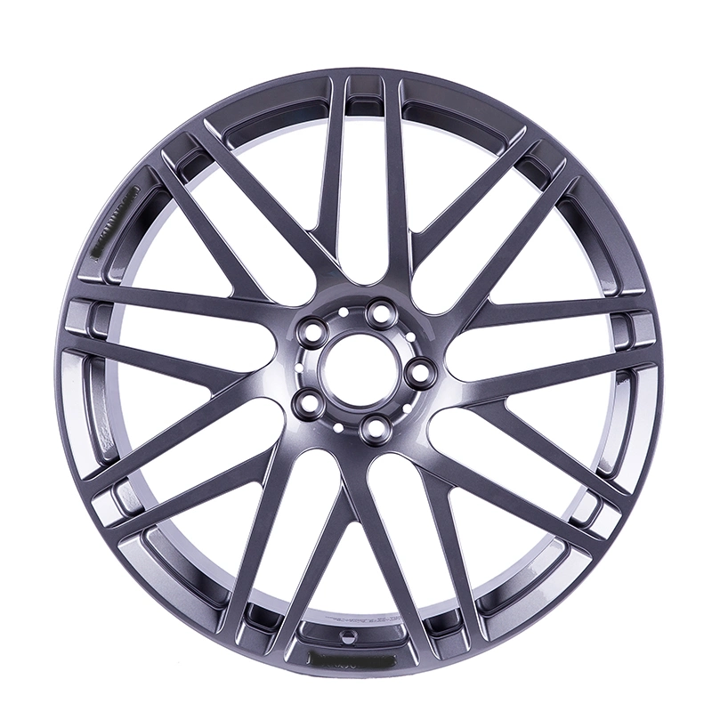 Polish Hyper Silver/Black Chrome Full Painted Machining Surface Lip Aluminium Car Rims Replica Alloy Wheels