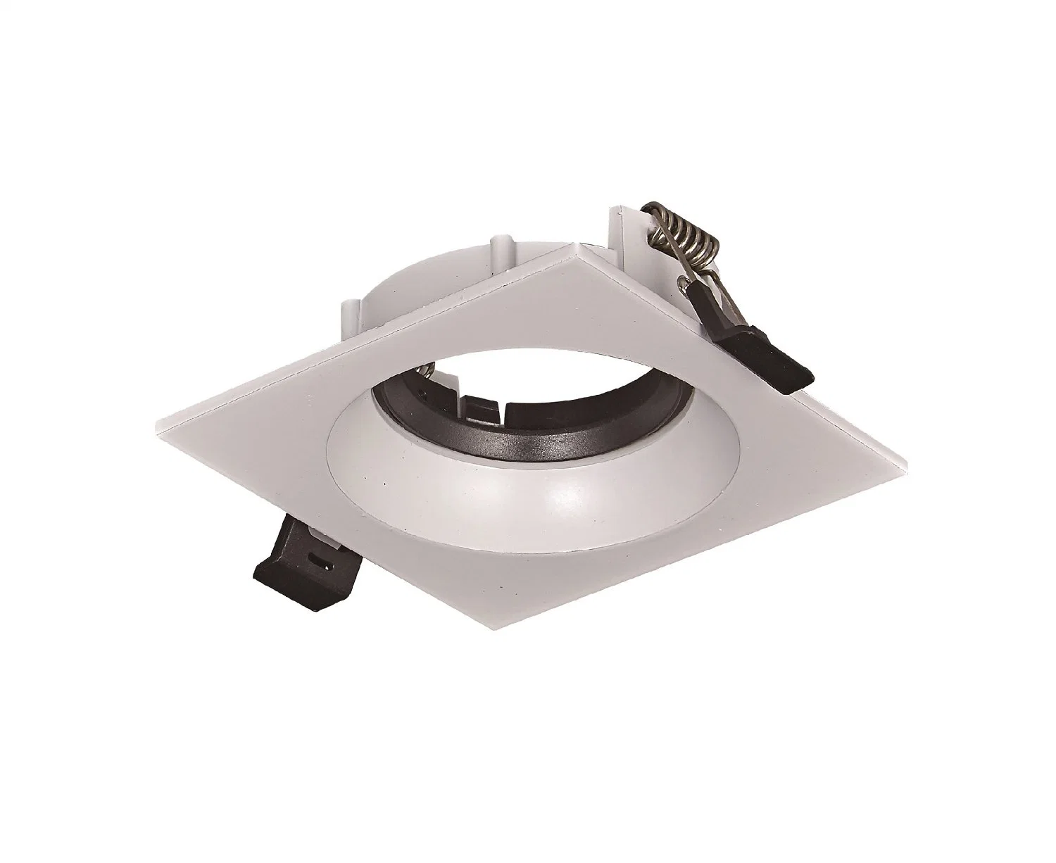 GU10 MR16 Gu5.3 Square Recessed Trims Frame Ring for LED Downlight Spotlights