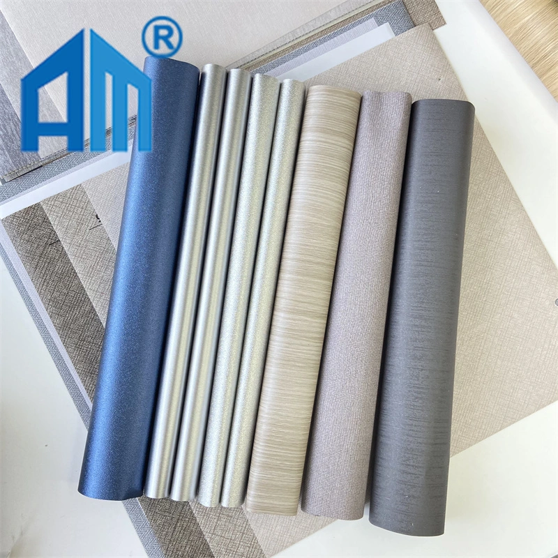 Best Quality Waterproof Wood Grain PVC Decorative Membrane Film for Furniture