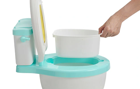 Plastic Emulational Colorful Baby Simulate Adult Toilet Trainer Potty