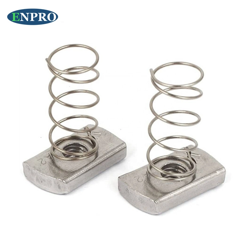 Enpro Stainless Steel Spring Nut M5 M6 M8 M10 M12