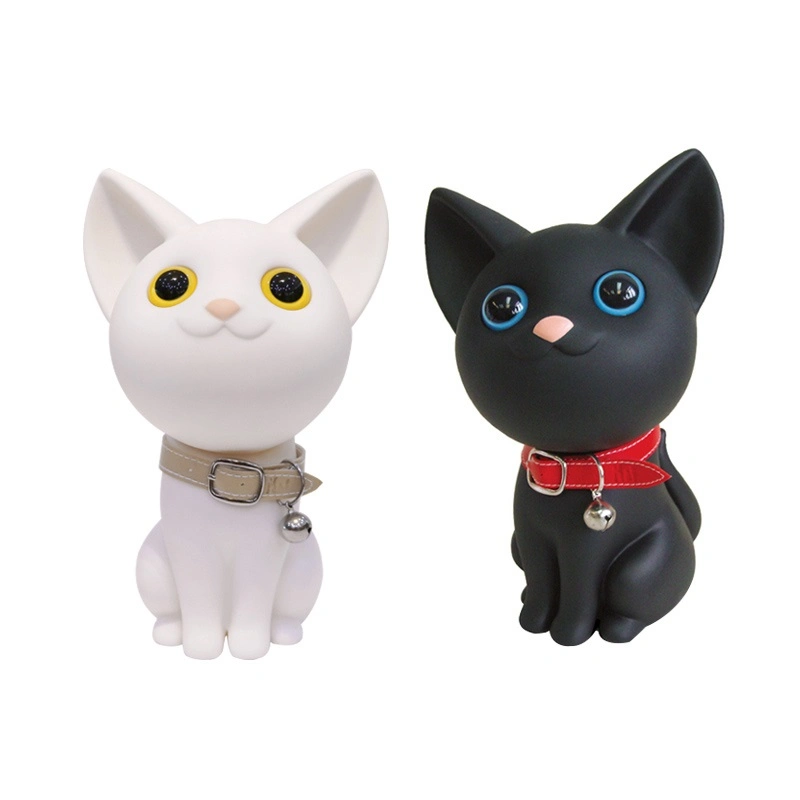 Wholesale/Supplier Novel Design Lifelike Cat Gifts Plastic Piggy Banks Toy