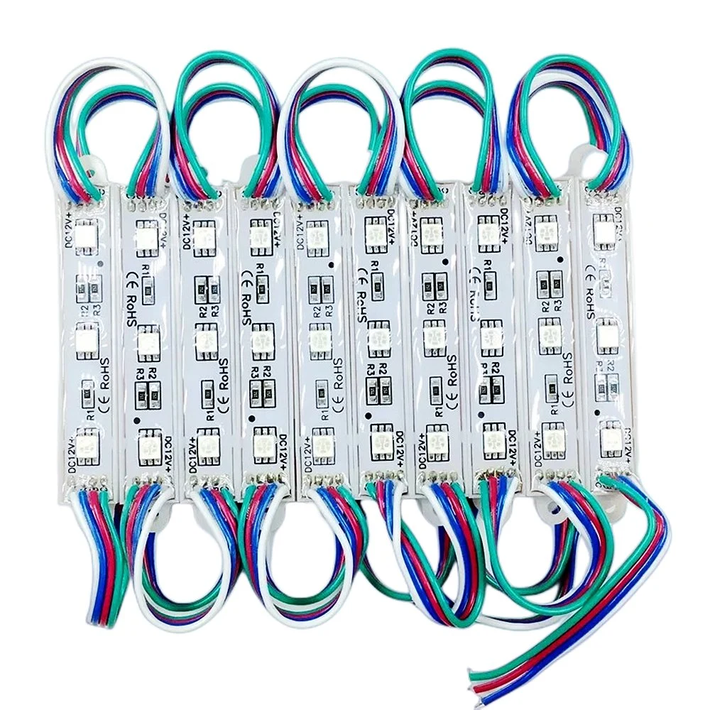 Christmas Light RGB Full Color with IC IP65 Digital Light Waterproof DC 12V Pixel 5050 Ws2811 LED Module Light