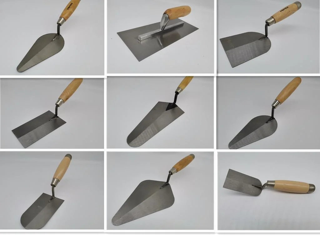 Concrete Floor Trowel and Polishing Trowel Bricklaying Trowel TPR Handle