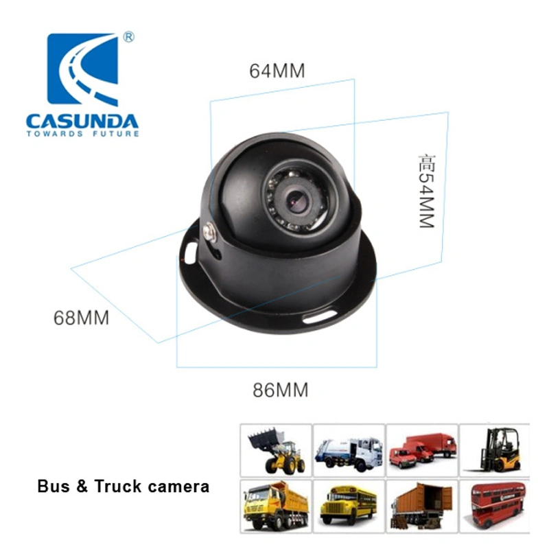 Bus Truck System Dome Type Hidden Ball Reverse Ahd 720p 1080P IR Night Vision Security CCD CMOS WDR Camera