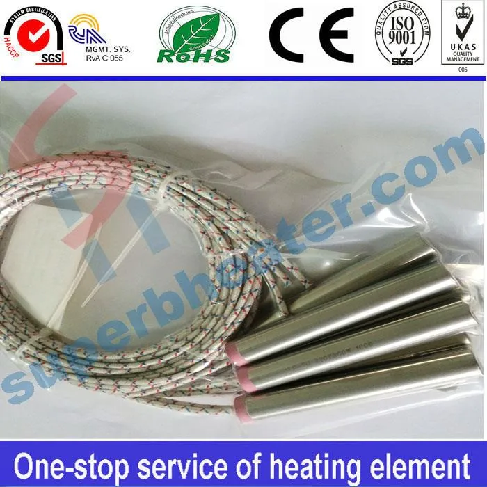 Factory Directly 3D Printer Element Cartridge Heater with 15' Lead Wire