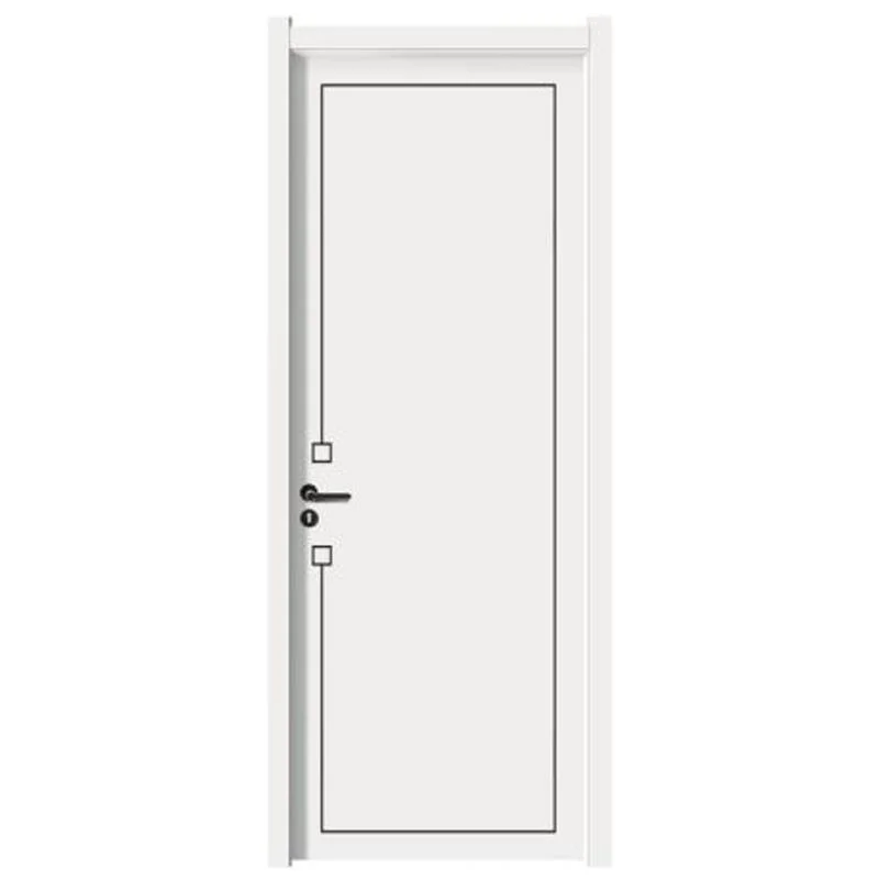 White Primer Veneer Painting Wooden Entry Doors Prehung Internal Semi Code Doors for Hotel, Apartment, Office, Room