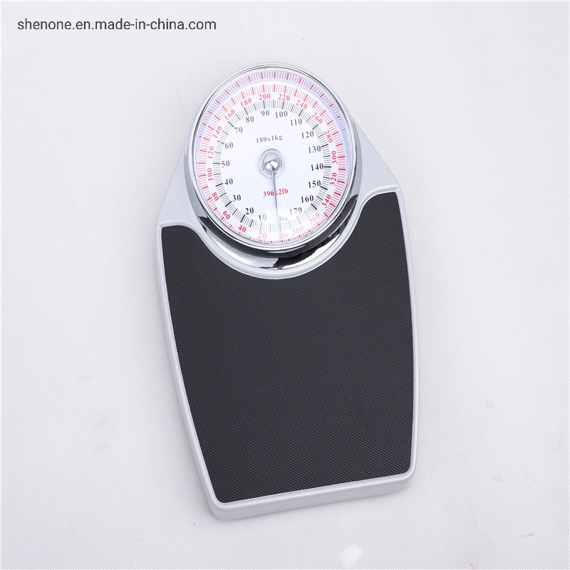 Shenone Household Square Shape LCD Display Strain Load Cell Sensor Type Metering Bathroom Weight Scale