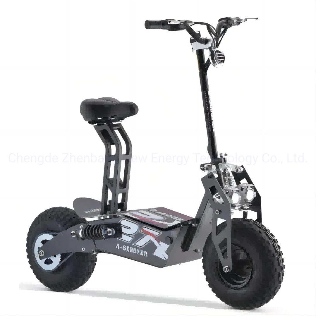 Portátil de China en dos ruedas Scooter Scooter eléctrico plegable Adultos Adultos potentes motos de Alta Velocidad