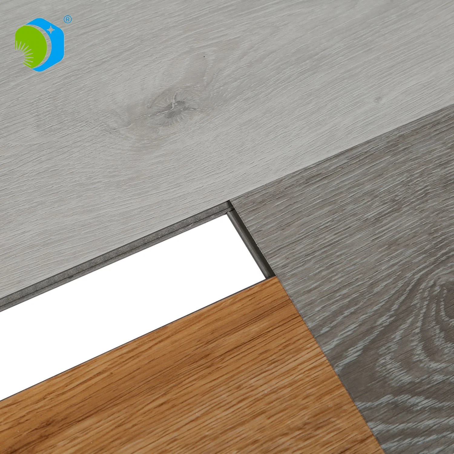 Click Commercial Indoor Use PVC Tile Indoor Use Vinyl Sheet Flooring Pattern Wood Design Lvt Vinyl Plank Floor Tile Wear-Resistant PVC Floors