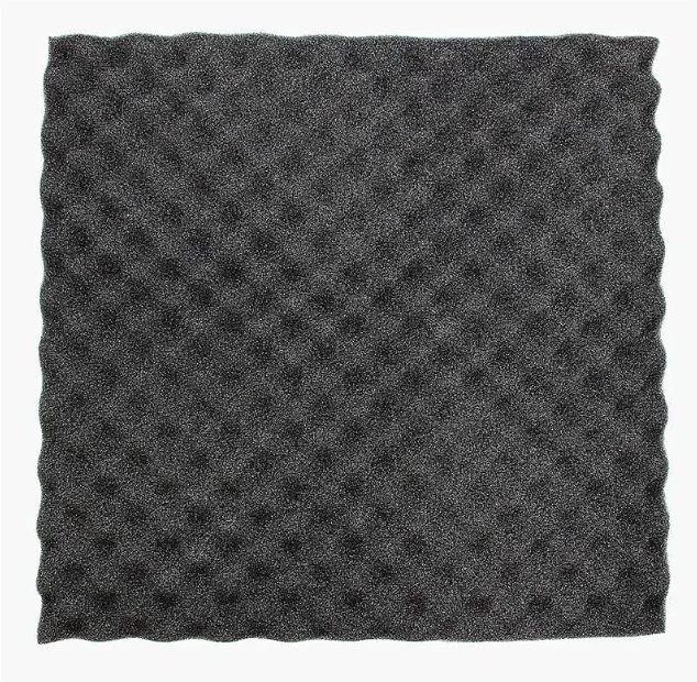 Absorption 50cmx50cm Foam Home Theatre Corner Sound Insulation Cotton Acoustic Foam