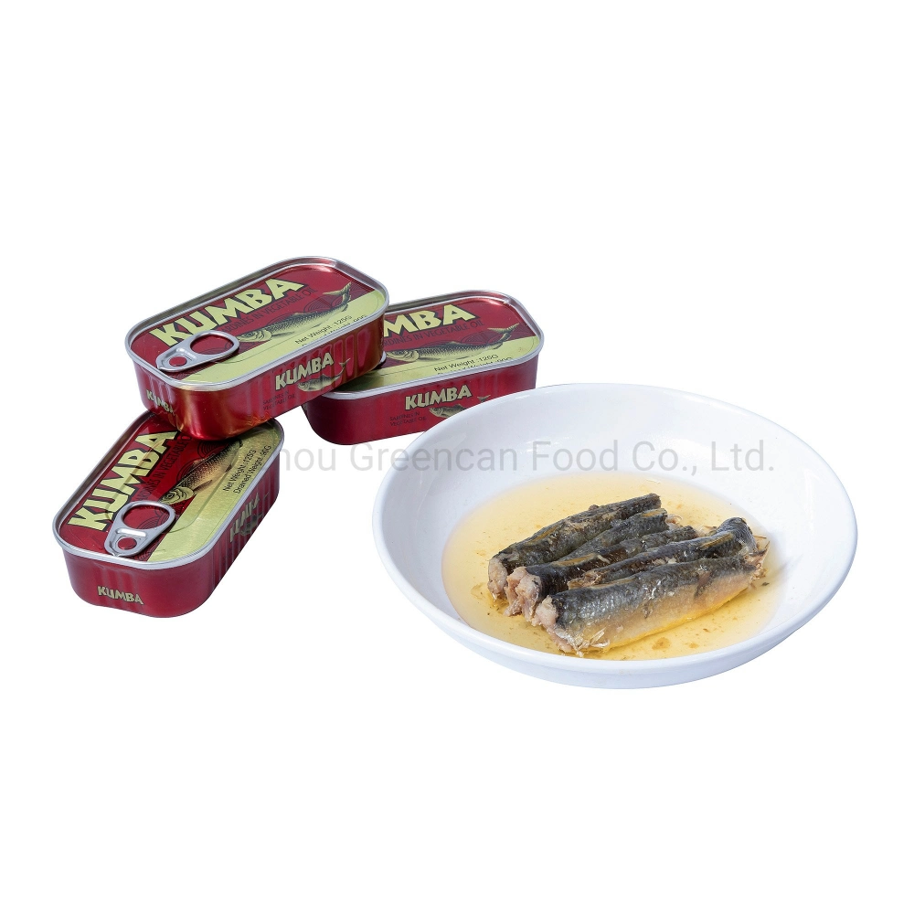 Fresh Seafood Tin Fish Canned Sardine in Oil for Morocco Market