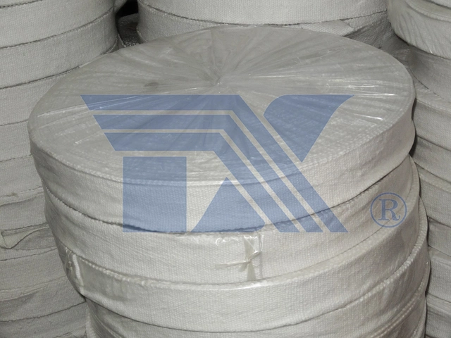 Ceramic Fiber Woven Tape for Pipeline Covering in High Temperature