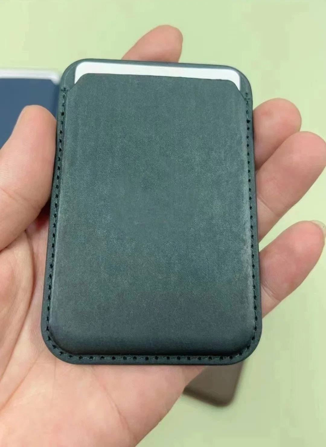 New Leather Cell Phone Magnet Card Bags Magnetic Wallet PU Leather Holder for Phone 15 14 13 12 11 PRO Max