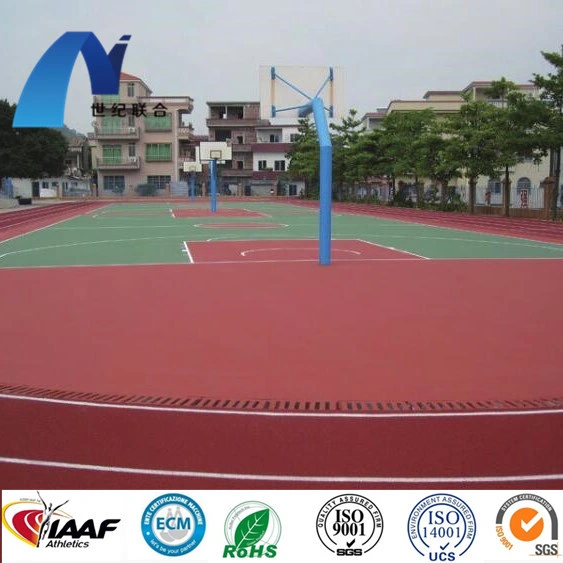 Super Anti UV Silicon PU Underlying Layer Sealant Courts Sports Surface Flooring Athletic Running Track