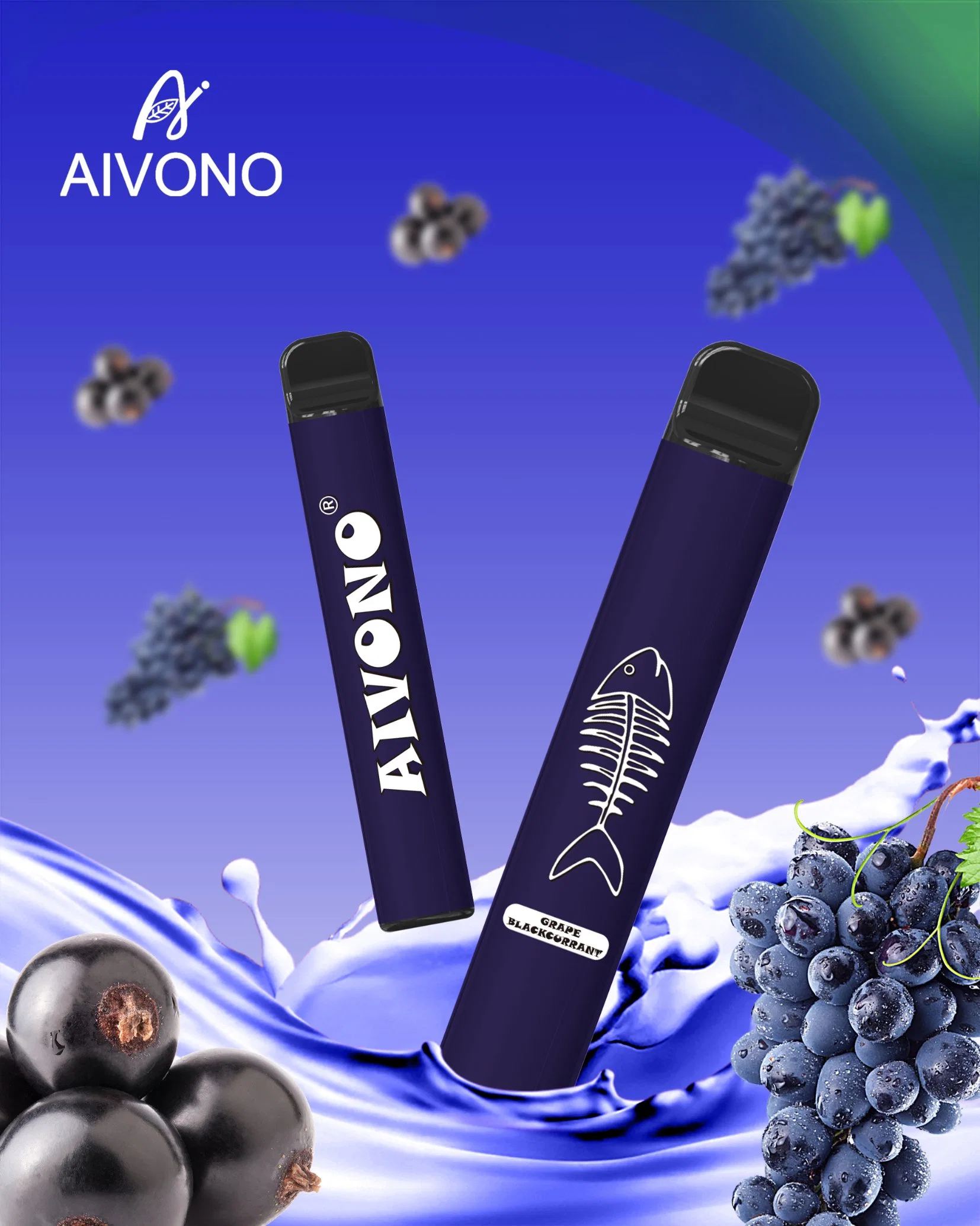 Aivono Nuevo VAPE Precio al por mayor Cigarette electrónico 600puffs 12-Flavors vaporizador OEM caliente