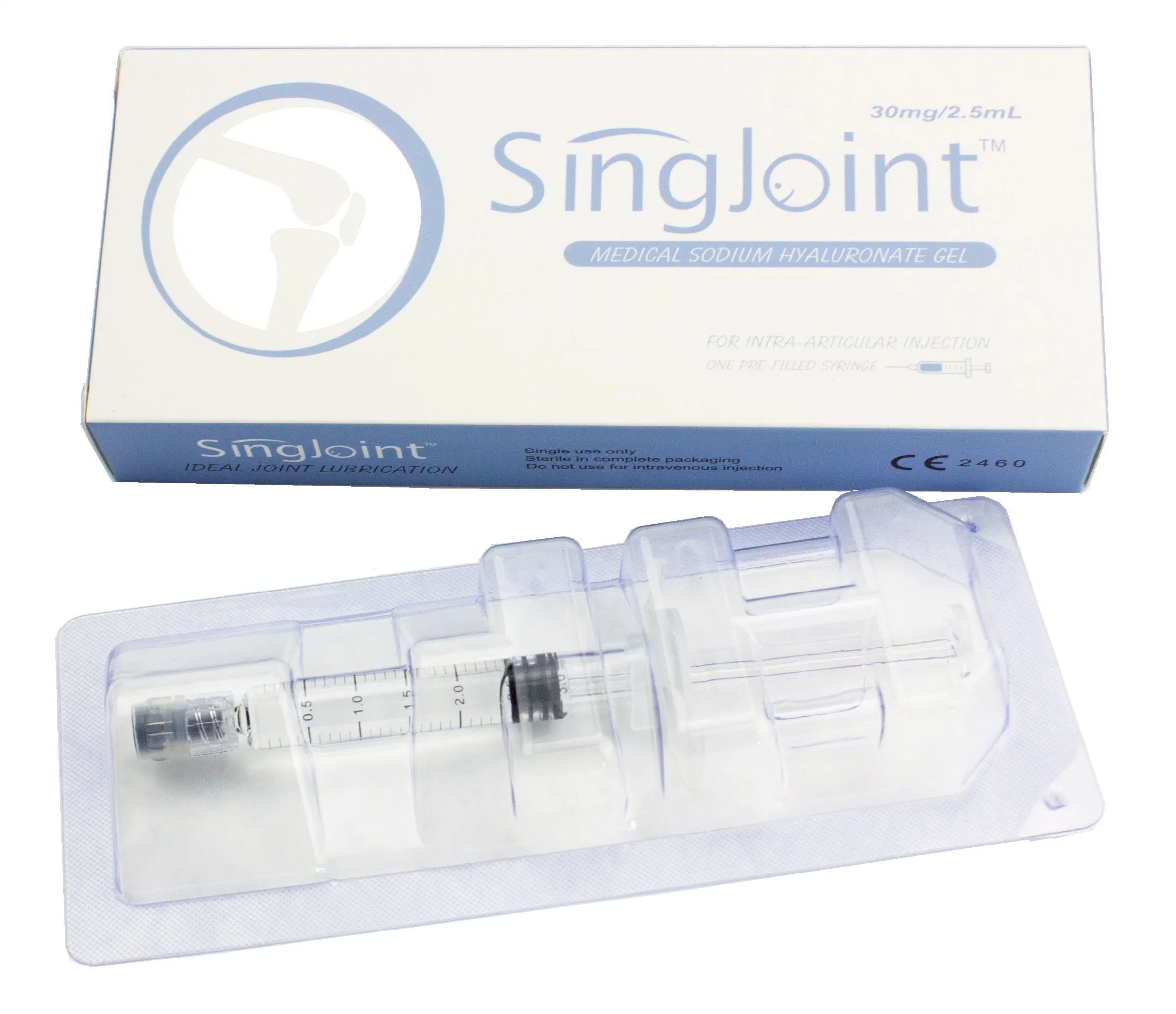 1ml, 2.0ml, 2.5ml, 3.0ml Gel Quickclean 1 Syringe in a Box Knee Injection