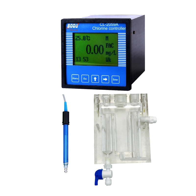 Analisador de qualidade de água de cloro residual para a estação de tratamento de água