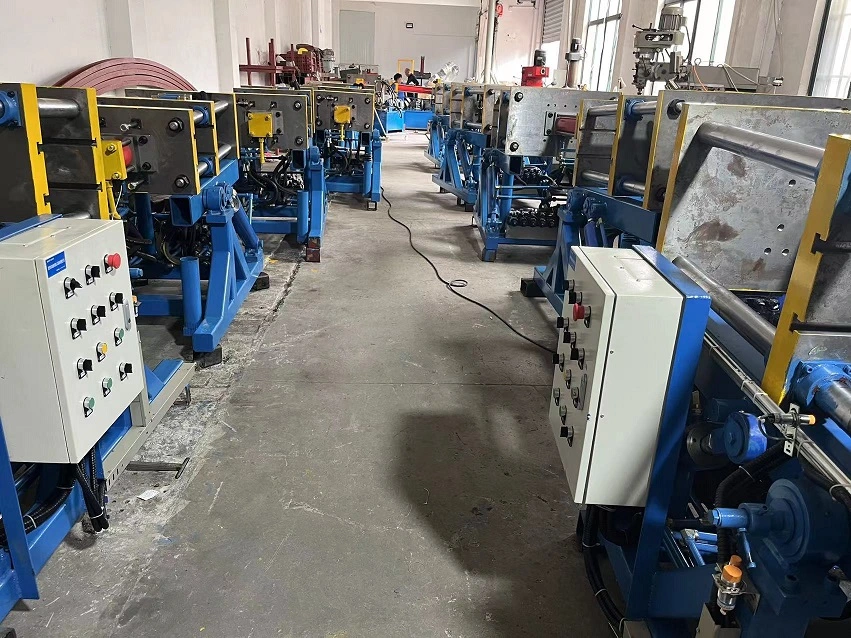 Easy-Operated Auto Parts Gravity Casting Production Line with Robot Pouring Aluminium