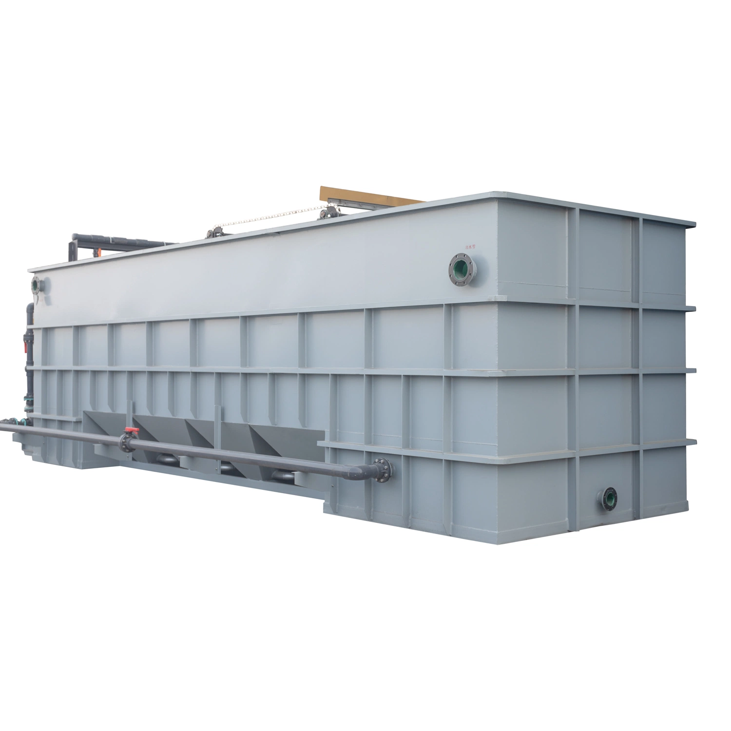 Flat Flow Type Dissolved Air Flotation Solid Liquid Separator for Algae Removal