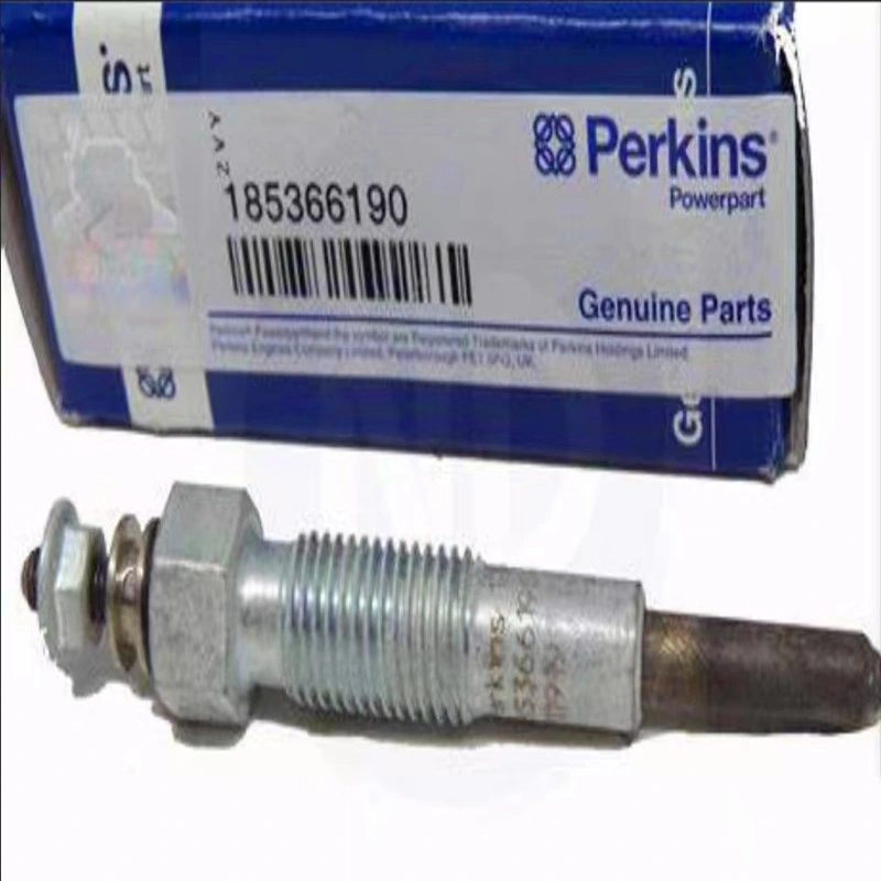 Bujía incandescente Perkins 185366190 original para motores Perkins 404D-22 404D-22T