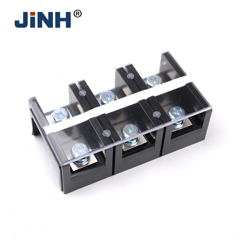 Double Row Screw Connector Copper Tc Terminal Blocks High Current Terminal Strip 100A 600V Fixed Wiring Board