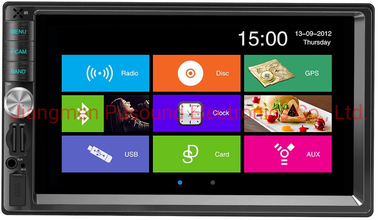 Auto Audio Sender 7" HD Auto MP5 Player Android Spiegel GPS-Verbindung herstellen