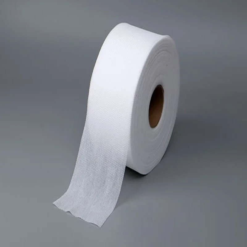 Non Woven Fabric Sanitary Napkin Top Sheet Hot Air Through Raw Materials