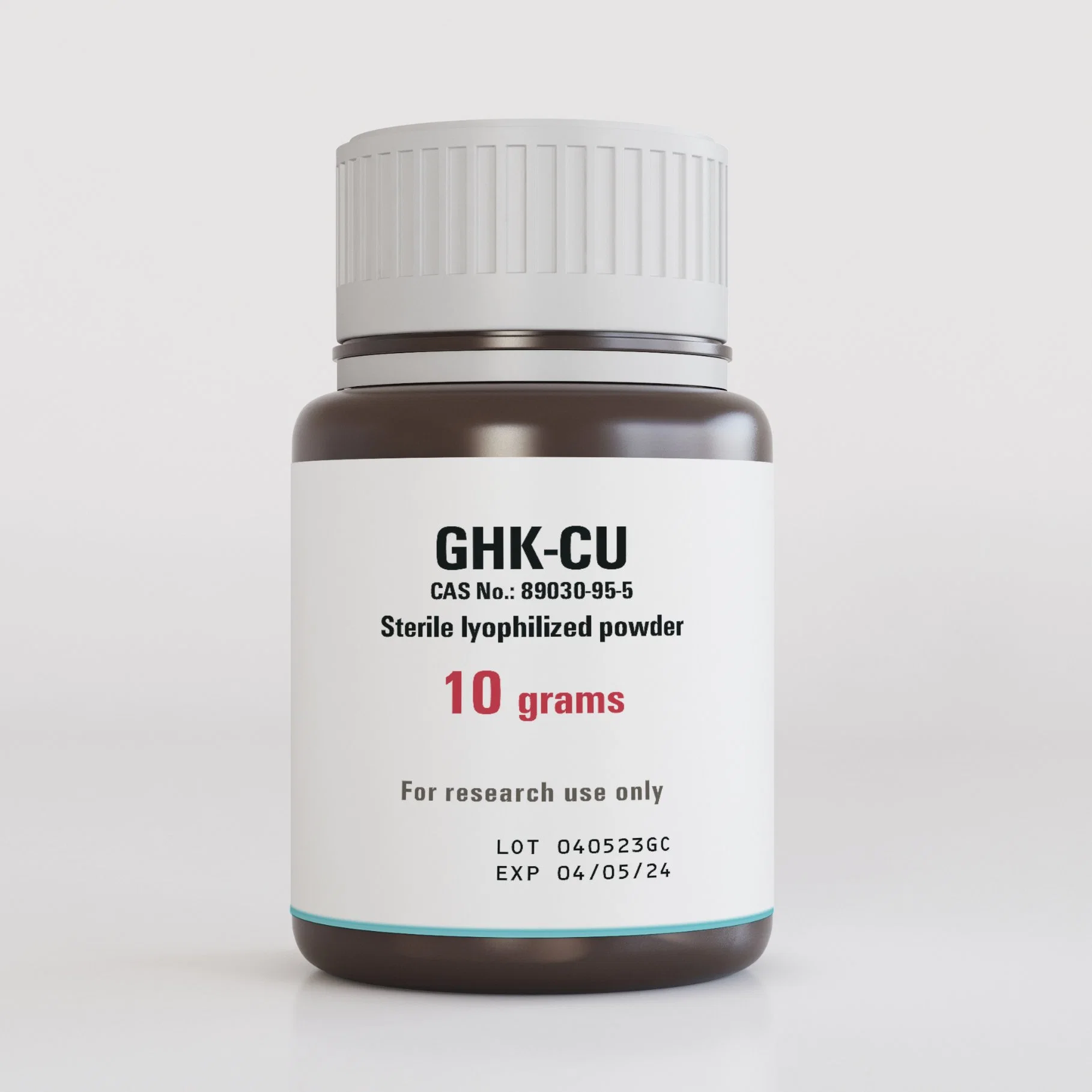 Cosmetic Peptide High Purity 99.8% Ghk-Cu Copper Peptide Ghk 100mg Vial