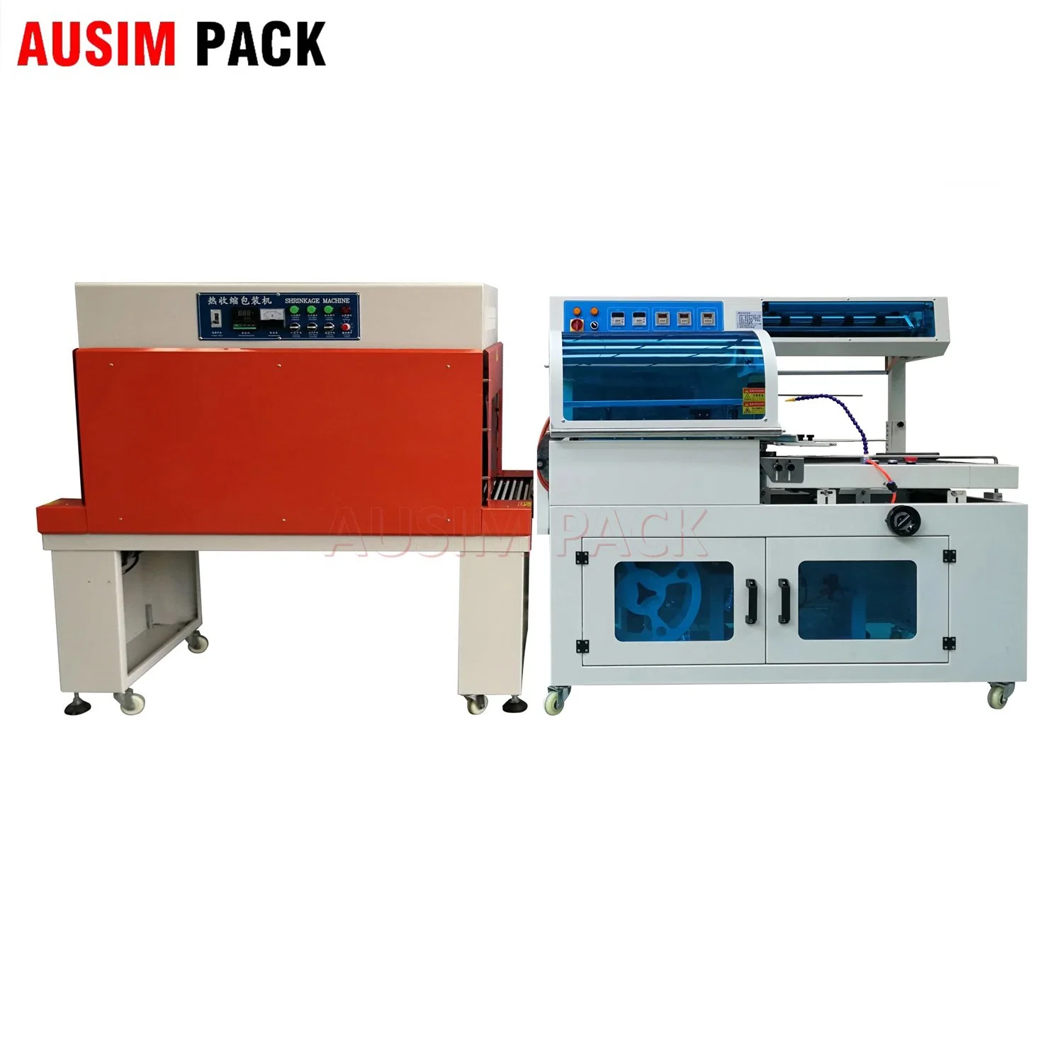 Automatic Brake Pad Shrink Packing Machine POF Shrink Machine Wrapping Machine