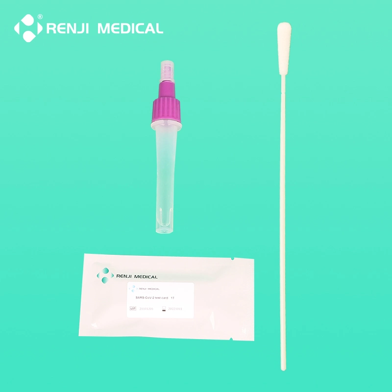 Excelente Antigen saliva Rapid Test Self-Test en el hogar sin/no Kit de prueba de PCR