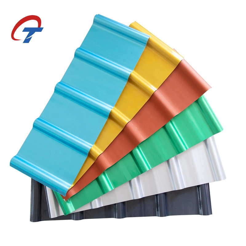 Zinc 60g -275g 0.45mm PPGI Corrugated Metal Roofing Sheet Gi Iron Plate Price for Roofing Materials