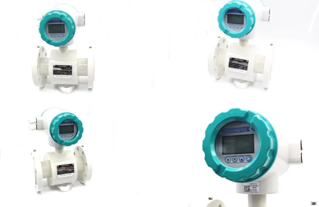 Factory Supply 0.2% High Accuray Wireless Remote Transmission Integrated Liquid Electromagnetic Flowmeter