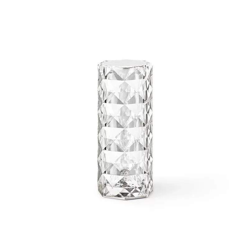 Home Dekoration Rose Crystal Touch Schreibtischleuchte mit Batterie-LED Tischleuchte