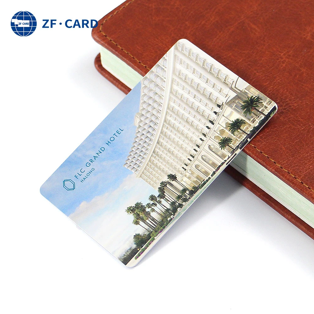 Factory Custom Plastic RFID Card PVC 24K FM 24c24 Contact Proximity Hotel Key Card