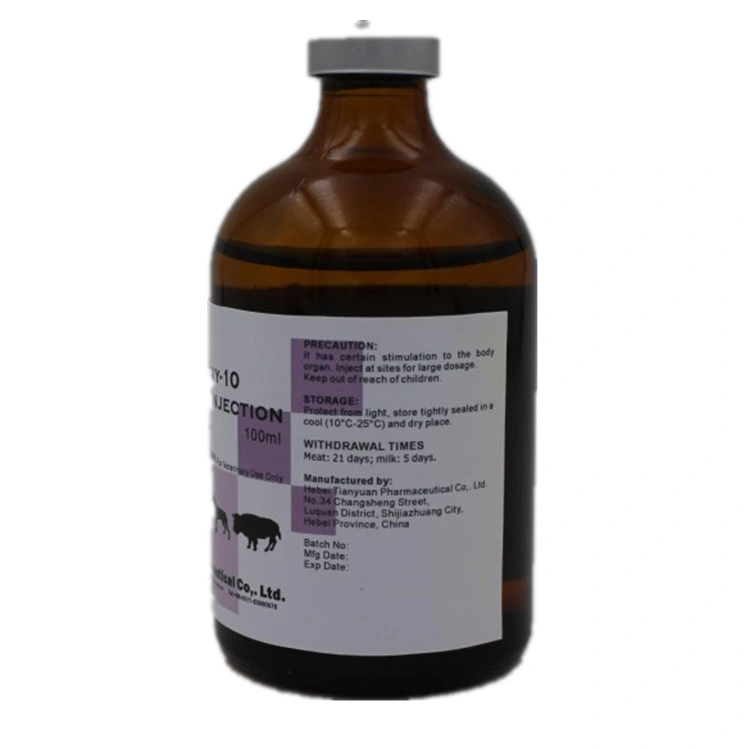 Doxycycline Injection 10% GMP Pharmaceutical Antibacterials Animal Medicine High quality/High cost performance Best Price 10ml 50ml 100ml 250ml 500ml