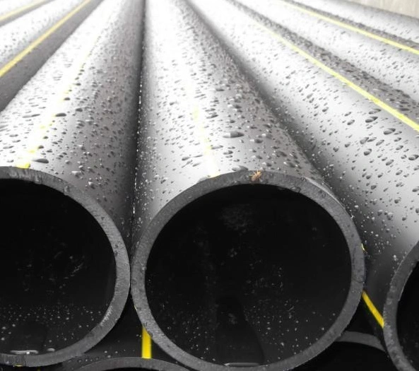 ISO 4437 Standard PE 100 Grade HDPE Gas Pipe