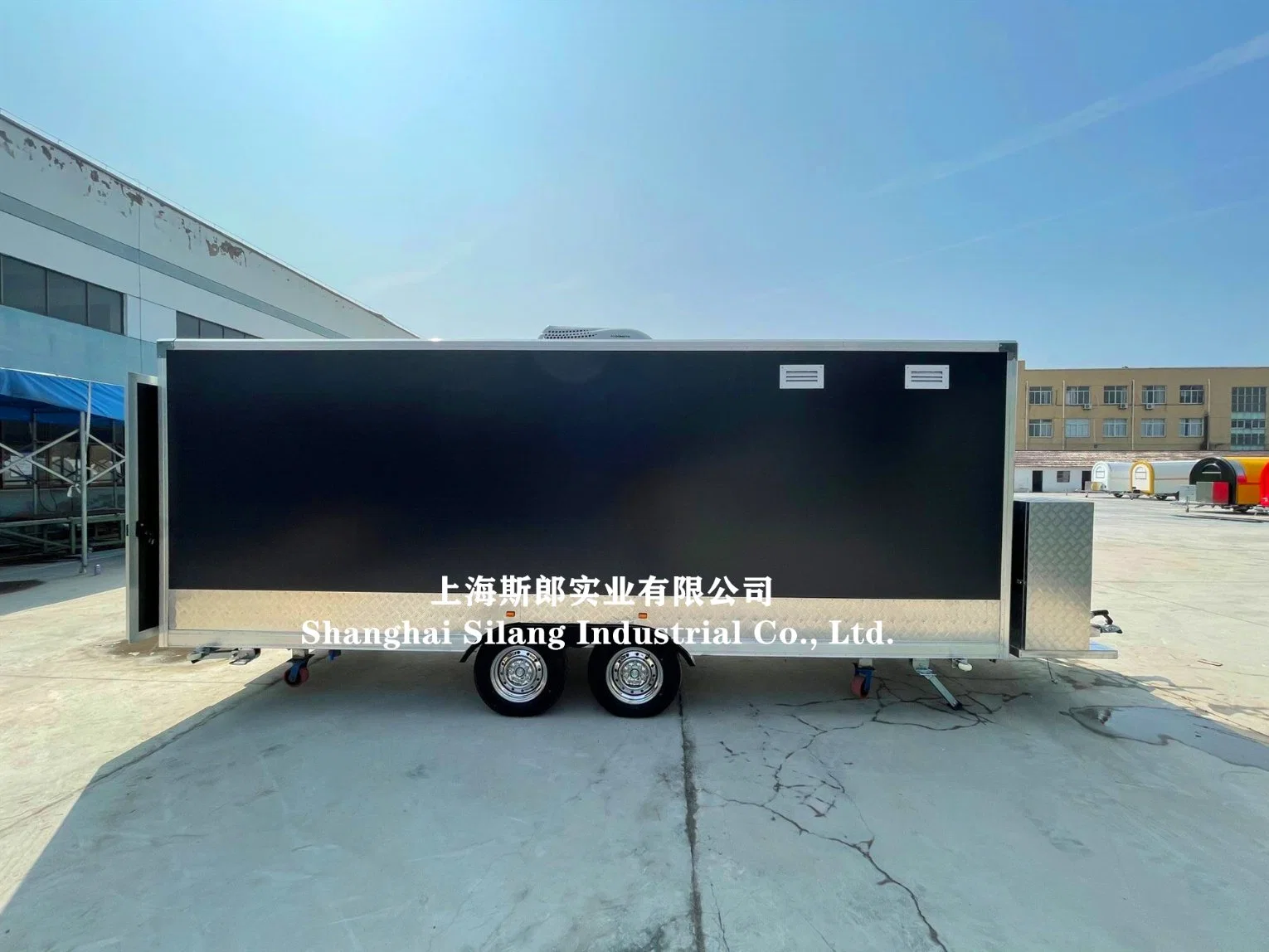 Mobile BBQ Fast Food Truck Outdoor Dining Car Food Trailer Hotdog Food Vending Cart Cooking Kiosk for Sale