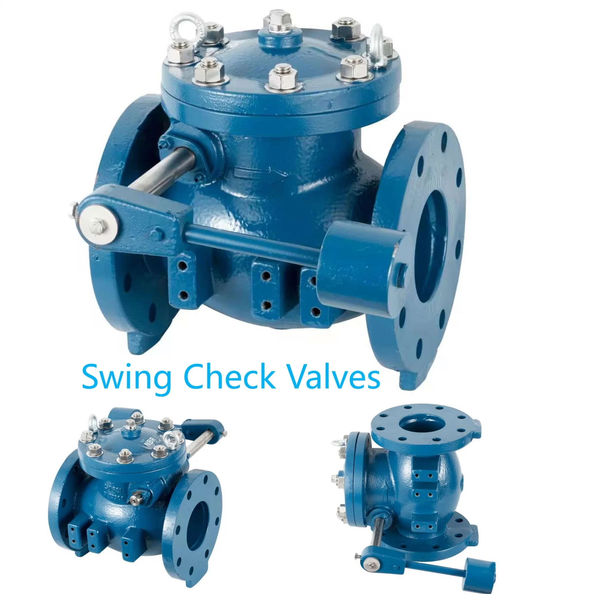 ANSI Flanged End Lever Counter Weight Swing Check Valve with Heavy Block