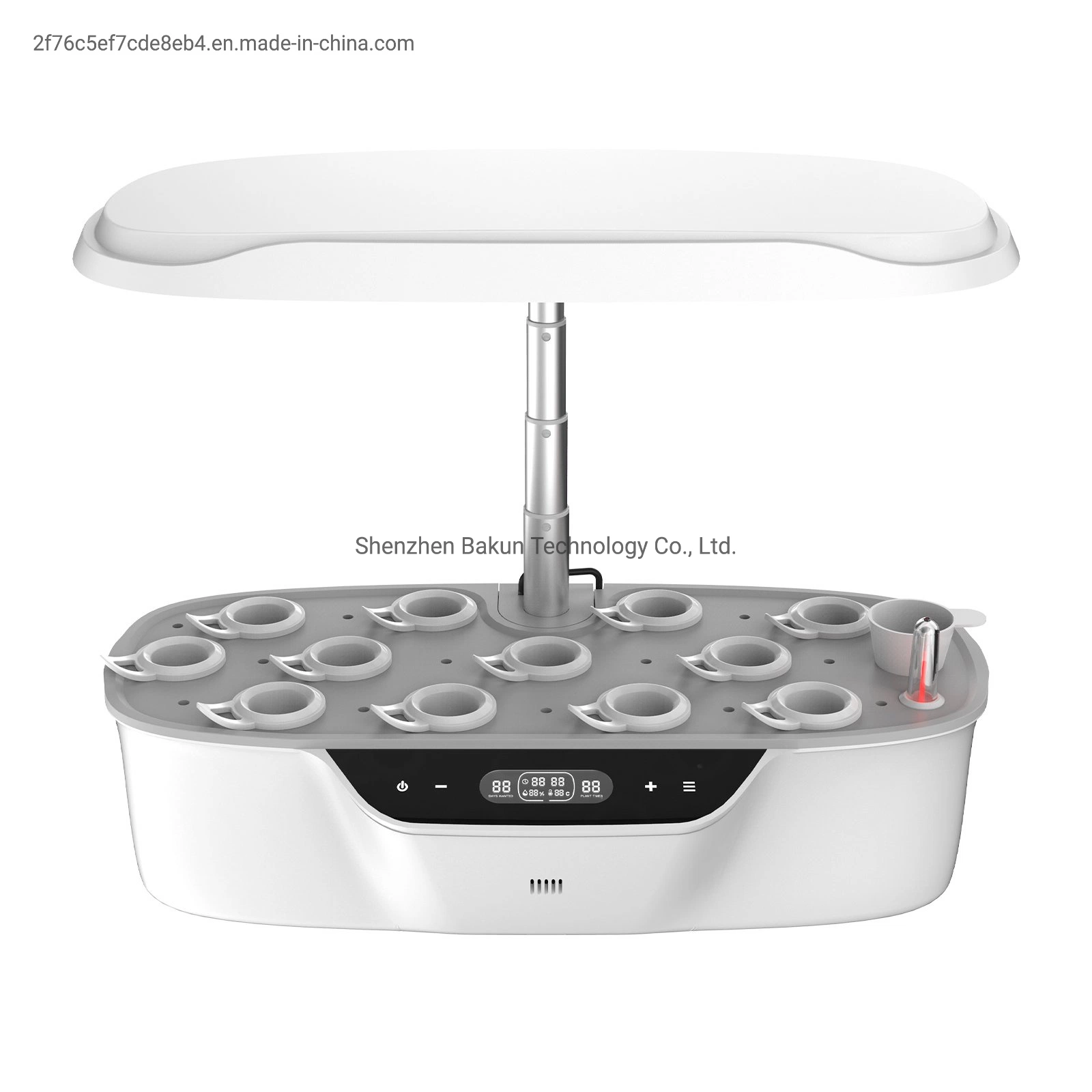 12 Pot Indoor Flowerpot inteligente Full Spectrum lustre plástico do sistema de cultivo hidrop ico Garden