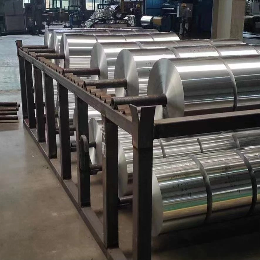 Wholesale/Supplier Aluminium Foil Jumbo Rolls 8011 8021 1235 5052 Aluminum Foil for Food Grade Packaging