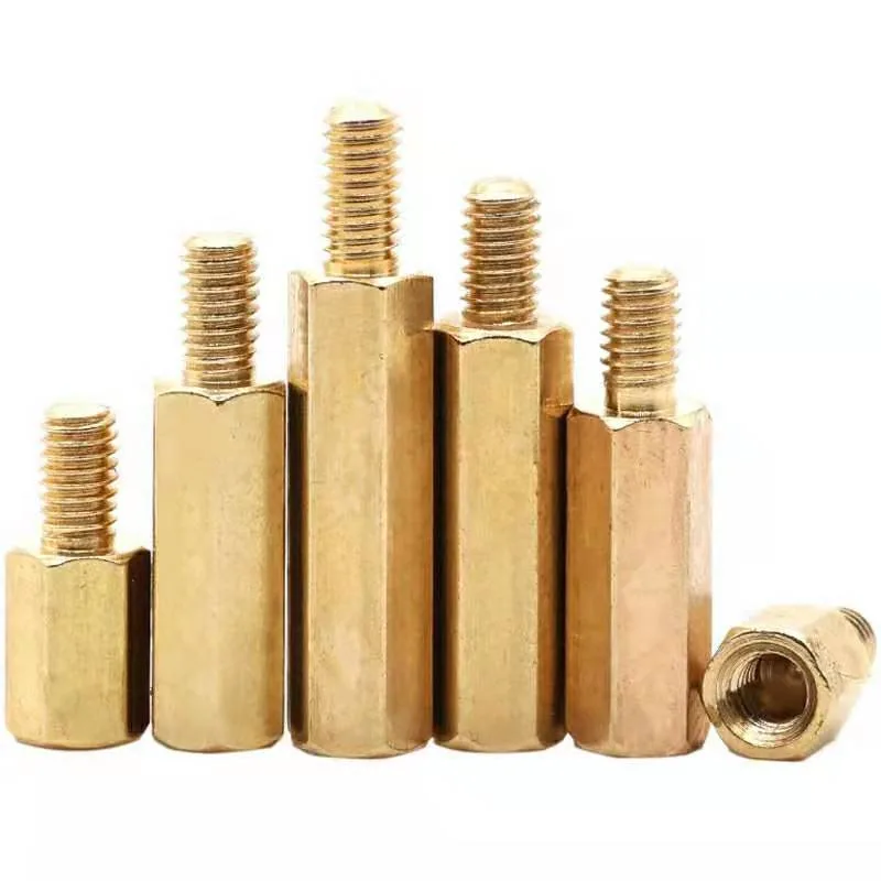 Made in China Fastener Consisting of Head and Screw Bolt Cheap Price Brass Gold Bolt