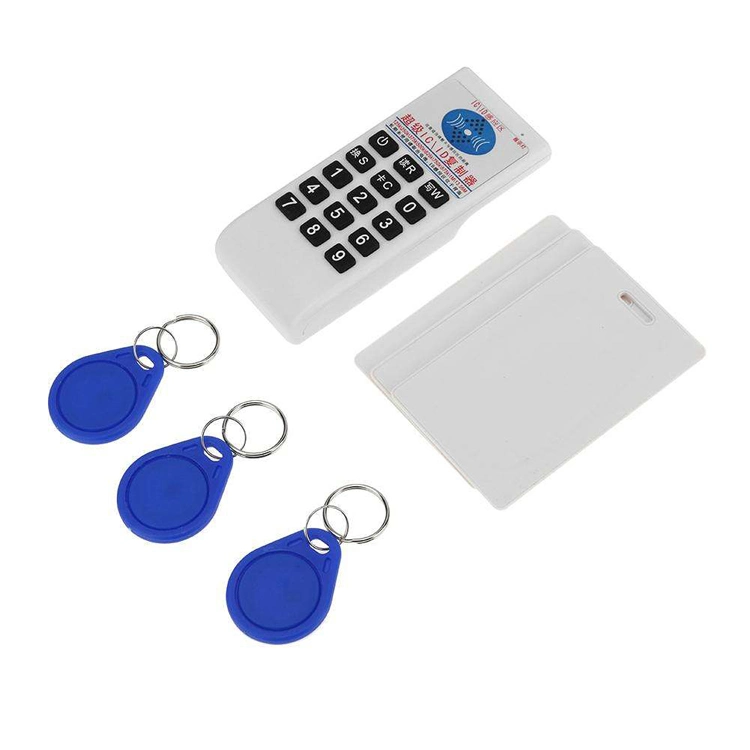 Handheld 125kHz 13.56MHz RFID Keyfob Reader Writer Copier