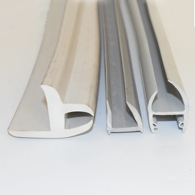 80mm Grey H Channel Truck Body Door PVC Seal Strip