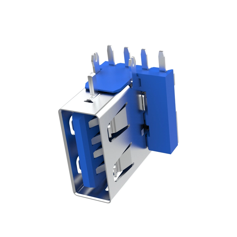 Conexiones eléctricas de inserto lateral de cuerpo largo de la unidad USB a F de Forman