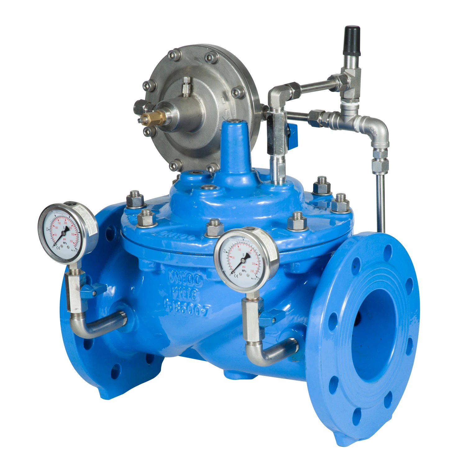 High Quality Suctile Iron Body Hydraulic Flow Control Valve/Water Flow Control Valve/Stainless Steel Flow Control Valve