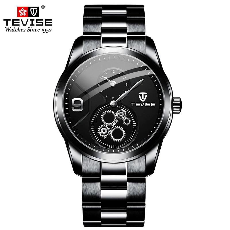 Tevise Watch T873 Automatic Mechanical Mens Watch Luxury Full Steel