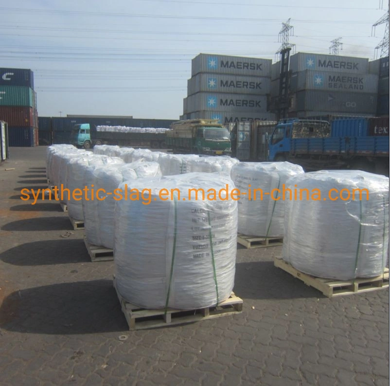 Refractory Metallurgical Calcium-Aluminate Refining Flux Sintered for Refining Steel