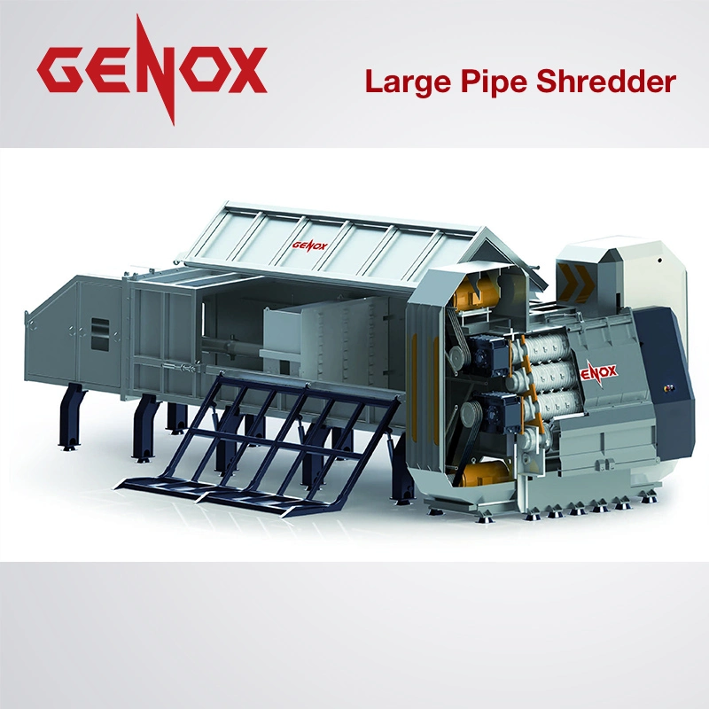 Large Pipe Shredder - J Series 1200